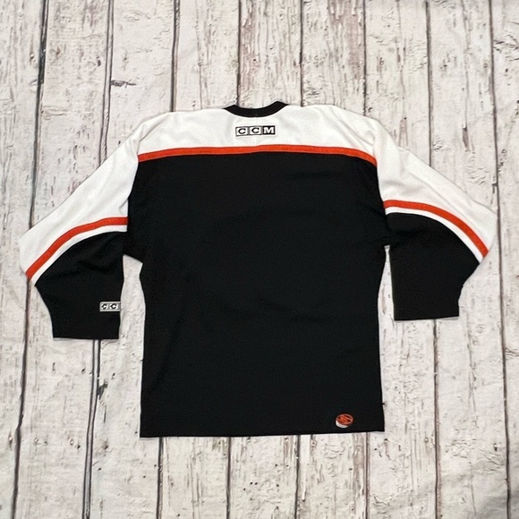 Vintage 90s Philadelphia Flyers 1990s CCM NHL Hockey Sports Jersey - Picture 2 of 7